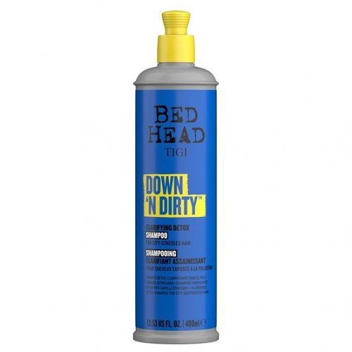 Tigi Bed Head Down N' Dirty Clarifying Detox Shampoo Dziļi atttīrošs šampūns 400ml
