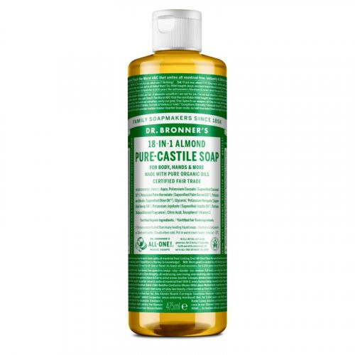 Dr. Bronner's Almond Pure-Castile Liquid Soap Šķidrās ziepes 240ml