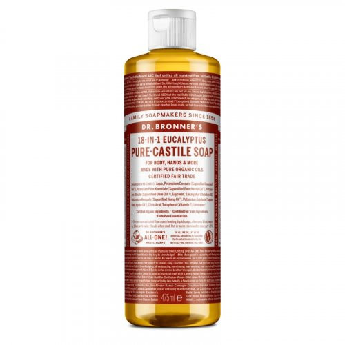 Dr. Bronner's Eucaliptus Pure-Castile Liquid Soap Šķidrās ziepes 240ml