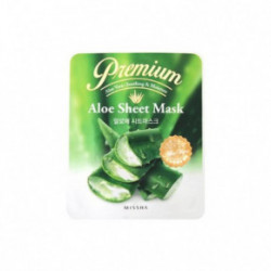 Missha Premium Aloe Sheet Mask Sejas maska ar alveju 21g