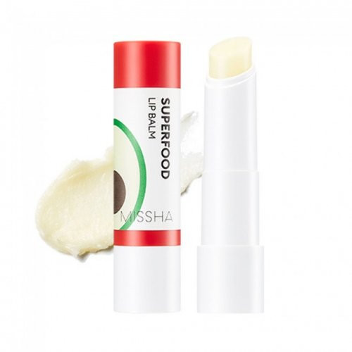 Missha Super Food Avocado Lip Balm Lūpu balzams 3.2g