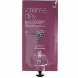 IROHA Xtreme Day Grape Facial Pašsildošā sejas maska ar vīnogu ekstraktu 25ml