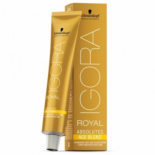 Schwarzkopf Professional Igora Royal Absolutes Age Blend Permanent Color Creme Matu krāsa 60ml