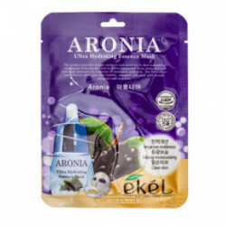 Ekel Ultra Hydrating Essence Mask Aronia Mitrinoša, vitamīnu auduma maska 1gab.