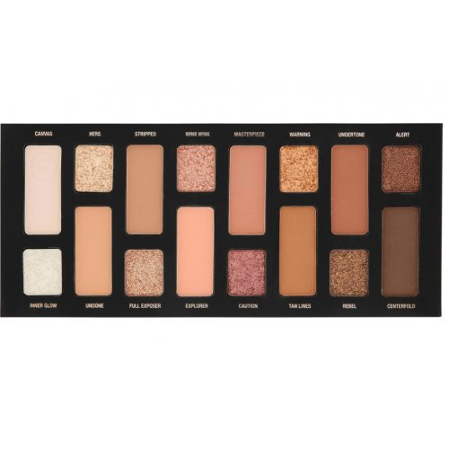 W7 Cosmetics Nudification Pressed Pigment Palette Acu ēnu palete 1gab.