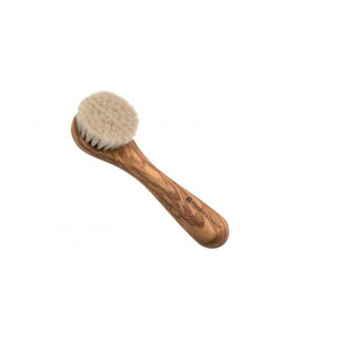 Hydrea London Olive Wood Facial Brush Soft/Medium Sejas birste Soft/Medium