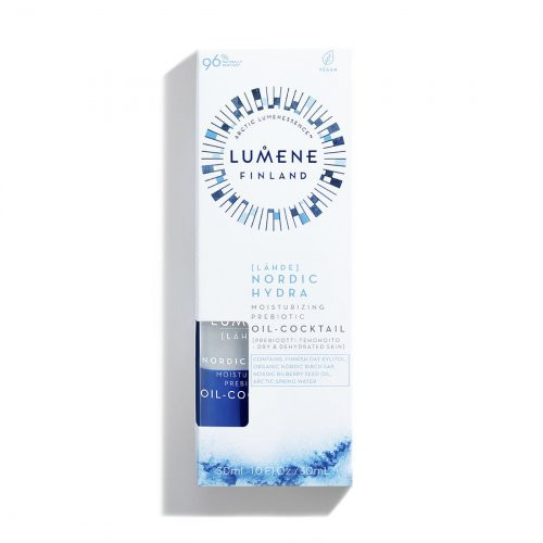 Lumene Nordic Hydra Moisturizing Prebiotic Oil-Cocktail Mitrinošs eļļas serums 30ml