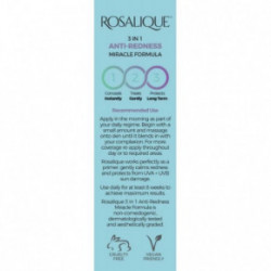 Rosalique 3 in 1 Anti-Redness Miracle Formula SPF50 Krēms apsārtušas sejas un kakla ādas kopšanai 30ml