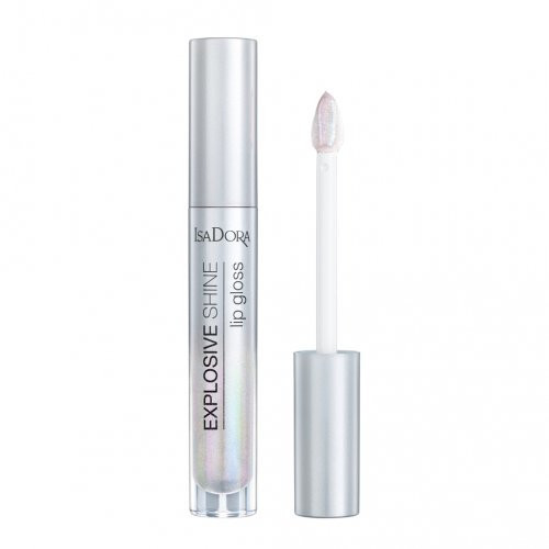 Isadora Explosive Shine Lip Gloss Lūpu spīdums 80 Crystal Clear
