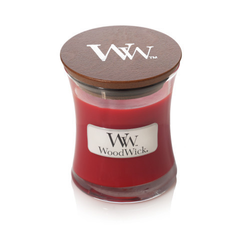 WoodWick Crimson Berries Svece Heartwick