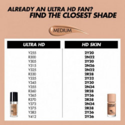 Make Up For Ever HD Skin Tonālais krēms (Y315 Sand) 30ml
