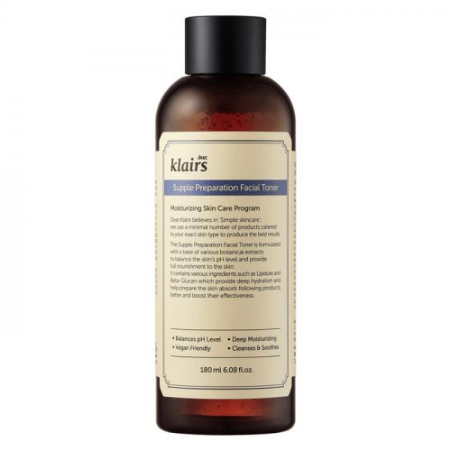 Klairs Supple Preparation Facial Toner Mitrinošs sejas toniks 180ml