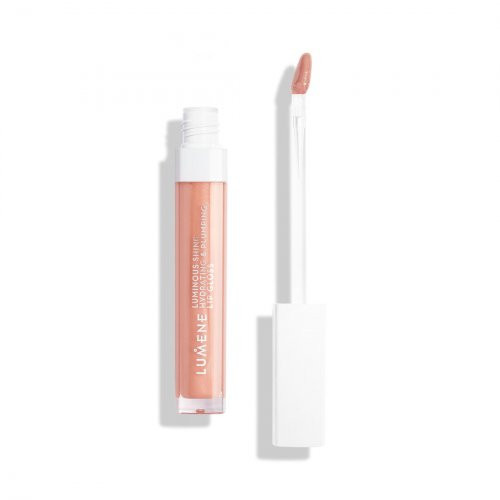 Lumene Luminous Shine Hydrating & Plumping Lip Gloss Lūpu spīdums 1 Pale Honey