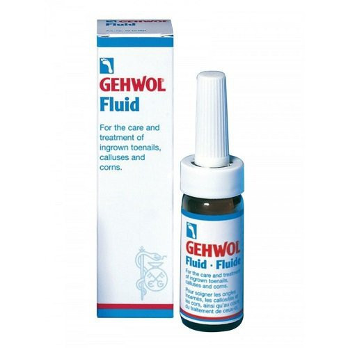 Gehwol Fluid Ādu mīkstinošs, dezinficējošs šķīdums 15 ml