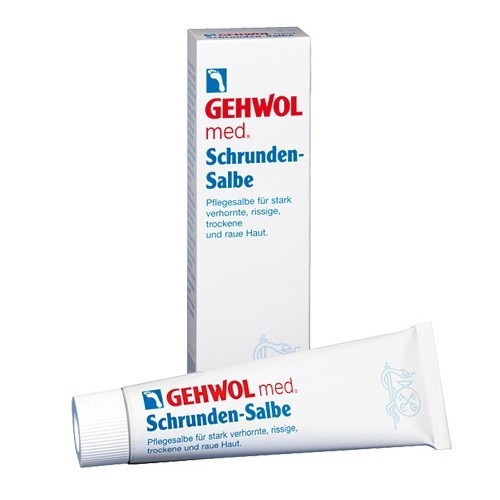 Gehwol Med Salve for Cracked Skin Krēms pēdu ādas sacietējumu mīkstināšanai 75ml