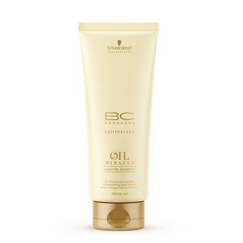 Schwarzkopf Professional BC Oil Miracle Light Viegls eļļains matu šampūns 200ml