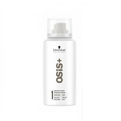 Schwarzkopf Professional Osis+ Boho Rebel Dark Pigmented Dry Shampoo Pigmentēts sausais šampūns tumšiem matiem 100ml