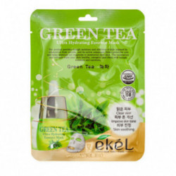 Ekel Ultra Hydrating Essence Mask Green Tea Mitrinoša, tonizējoša auduma maska ar zaļās tējas ekstraktu 1gab.