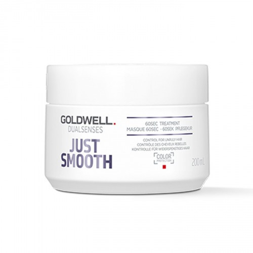 Goldwell Dualsenses Just Smooth 60 Second Treatment Mask Matu maska pūkainu matu nogludināšanai 500ml