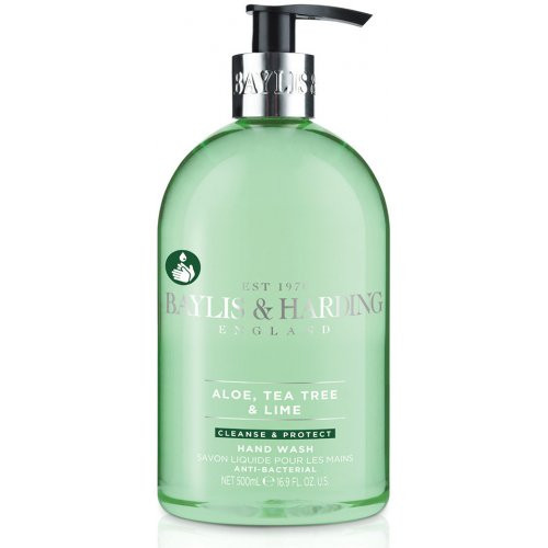 Baylis & Harding Aloe, Tea Tree & Lime Anti Bacterial Hand Wash Ziepes rokām 500ml