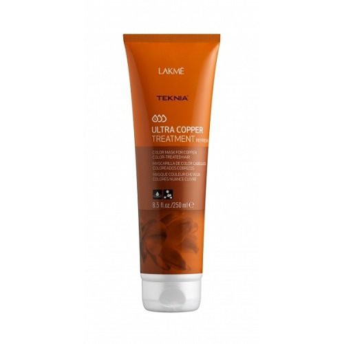 Lakme Teknia Ultra Copper Vara krāsas atjaunojoša matu maska 250ml