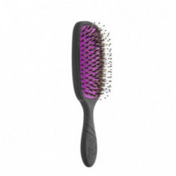 WetBrush Pro Shine Enhancer Matu suka ar dabīgiem sariem Black