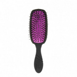 WetBrush Pro Shine Enhancer Matu suka ar dabīgiem sariem Black