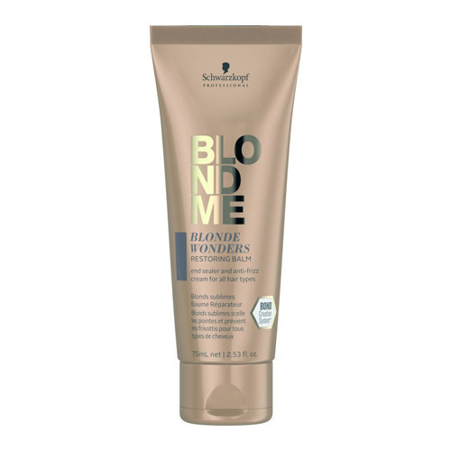 Schwarzkopf Professional BlondMe Blonde Wonders Restoring Balm Atjaunojošs balzāms visiem blondo matu tipiem 75ml