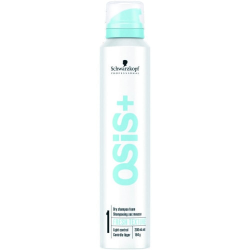 Schwarzkopf Professional OSiS+ Fresh Texture Dry Shampoo Sausais šampūns-putas 200ml