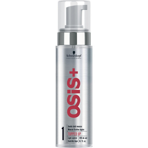 Schwarzkopf Professional Osis+ Topped Up Foam Light Control Mousse Putas ar vieglu fiksāciju 200ml