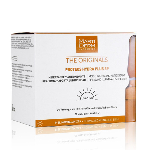 MartiDerm The Originals Proteos Hydra Plus SPF15 Ampulas sejai 10amp.