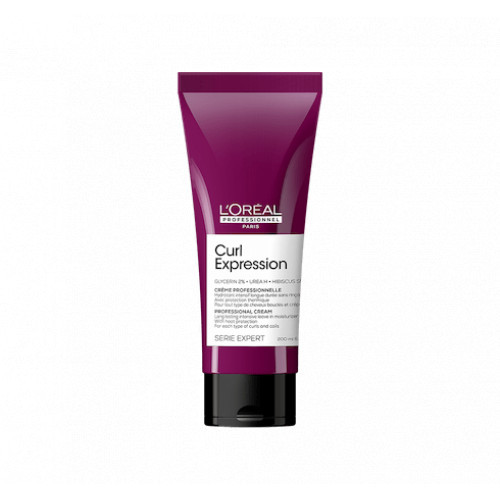 L'Oréal Professionnel Curl Expression Long Lasting Intensive Leave-In Moisturizer Nenoskalojams krēms cirtainiem matiem 200ml