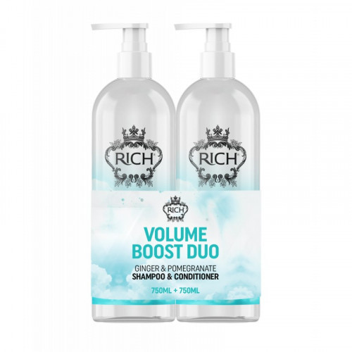 Rich Volume Boost DUO Apjoma palielināšanas komplekts matiem 750ml+750ml