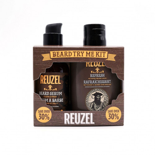 Reuzel Clean & Fresh Beard Try Me Kit Bārdas kopšanas komplekts 1 Komplekts