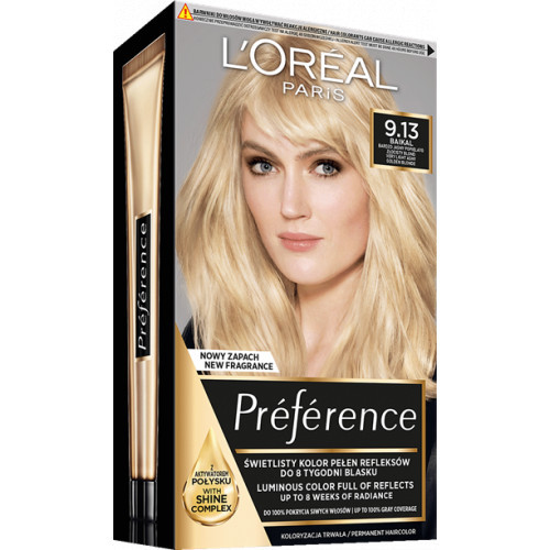 L'Oréal Paris Preference Hair Color Ilgnoturīga matu krāsa Extreme Platinum