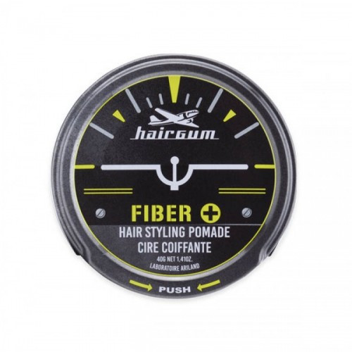 Hairgum Fiber + Pomade vieglas fiksācijas matu pomāde 100g