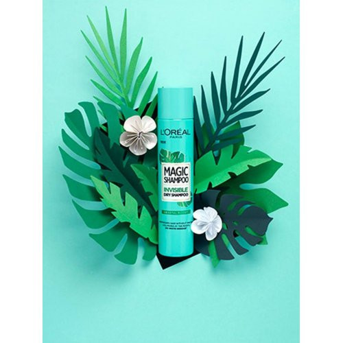 L'Oréal Paris Magic Shampoo Invisible Dry Shampoo Sausais šampūns 200ml