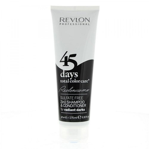 Revlon Professional 45 days Total Color Care Radiant Dark Šampūns - kondicionieris ļoti tumšiem un melniem toņiem 275ml