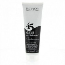 Revlon Professional 45 days Total Color Care Radiant Dark Šampūns - kondicionieris ļoti tumšiem un melniem toņiem 275ml