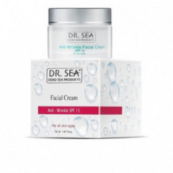 Dr. Sea Anti Wrinkle Facial Cream SPF15 Pretgrumbu sejas krēms 50ml