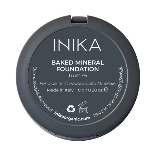 Inika Organic Baked Mineral Foundation Minerālais kompakta pūderis 8g