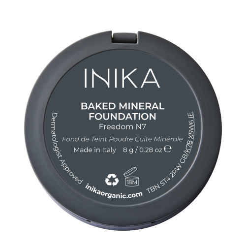 Inika Organic Baked Mineral Foundation Minerālais kompakta pūderis 8g