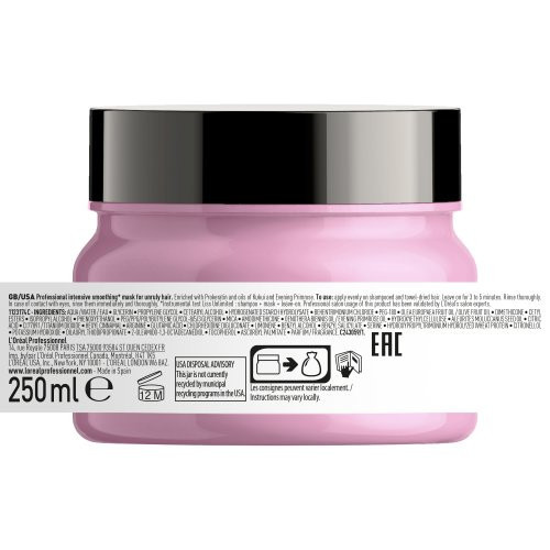 L'Oréal Professionnel Liss Unlimited Professional Mask Matu maska 250ml