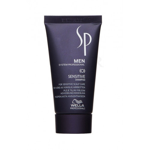 Wella SP Men Sensitive Shampoo Šampūns jūtīgai galvas ādai 30ml