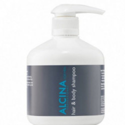 Alcina For Men Hair & Body Shampoo Šampūns vīriešiem, matu un ķermeņa kopšanai 250ml