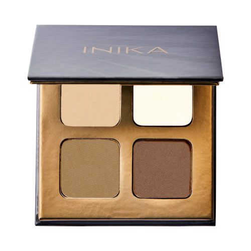 Inika Organic Brow Palette Uzacu veidošanas palete 8g