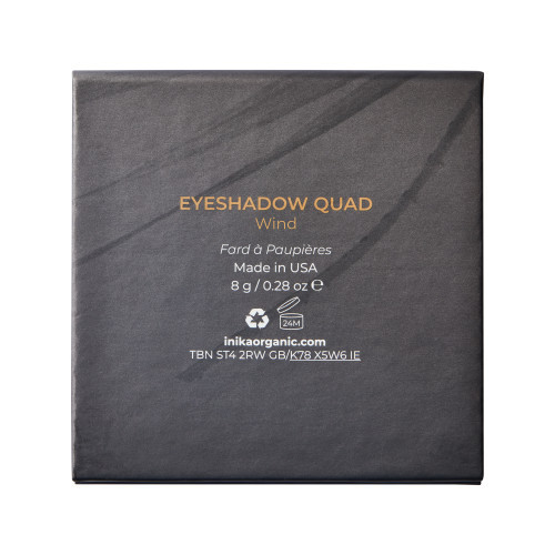 Inika Organic Eyeshadow Quad Palette Acu ēnu palete 8g