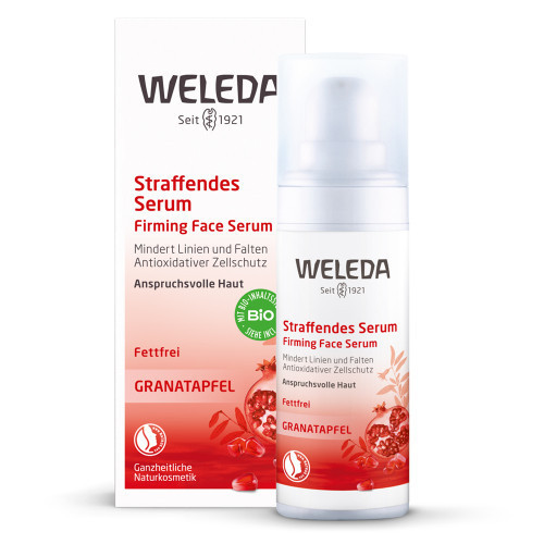 Weleda Pomegranate Firming Face Serum Nostiprinošs serums ar granātāboliem 30ml