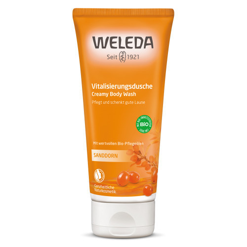 Weleda Sea Buckthorn Creamy Body Wash Ķermeņa šampūns ar smiltsērkšķiem 200ml