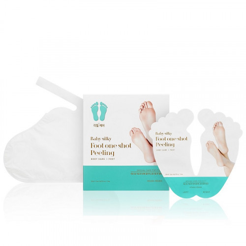 Holika Holika Baby Silky Foot One Shot Peeling Pēdu skrubis 2x20ml